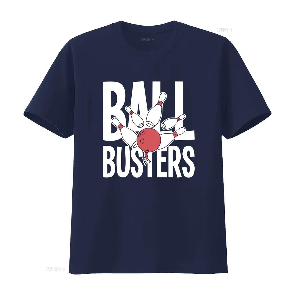 Bowling Lover T Shirt Bowler Team Ball Busters Vintage Washed Homme Stretched Comfortable Graphic Soft Fashion
