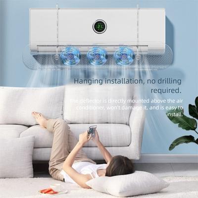 Anti Direct Blowing Air Conditioner Windshield Hanging Wind Direction Baffle  for Home/Office
