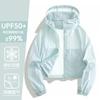 Designer super stylish sun-protective shirt for women, 1011 new summer petite outdoor mountain style UV protection short jacket