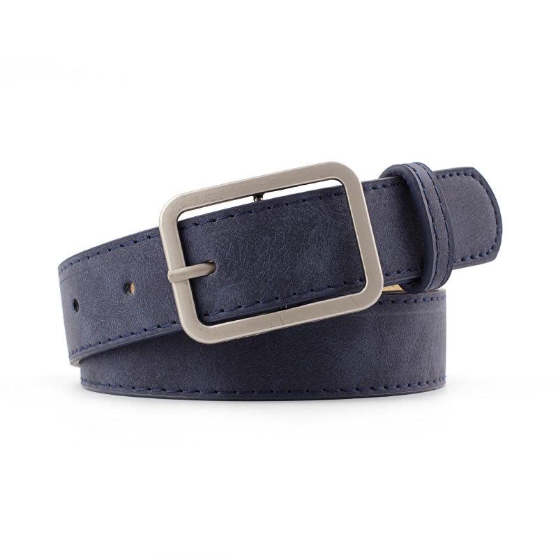 Ladies' Ancient Belt, Women's Casual Pu Belt, Versatile and High-end Jeans Belt for Women
