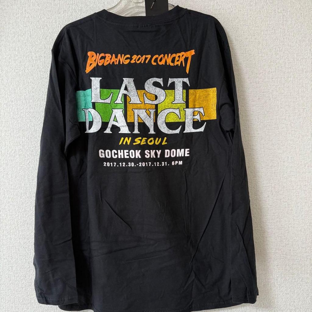 [USED] BIGBANG Last Dance Long-Sleeve T-Shirt (Seoul Concert)