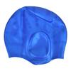 1Pc Sports Swim Silicone Hat Stretchy Comfortable Long Hair Ear Protector Hat for Swimming Pool