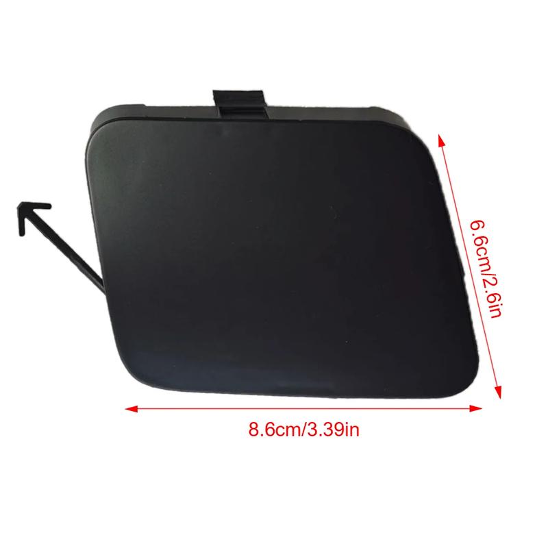 2Pcs Front Bumper Tow Hook Cover Caps for Toyota RAV4 2006-2008 Left & Right Plastic Replacement Covers 53286-42031 53285-42011