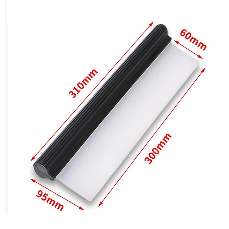 Flexible Silicone Car Wiper Window Cleaner Soft Squeegee Blade Scraper Tool for Auto Glass Cleaning Handy Water Remover