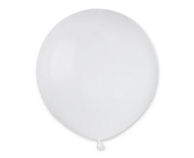 Balony Lateksowe Pastelowe Gemar Białe White 48Cm 25 Szt.