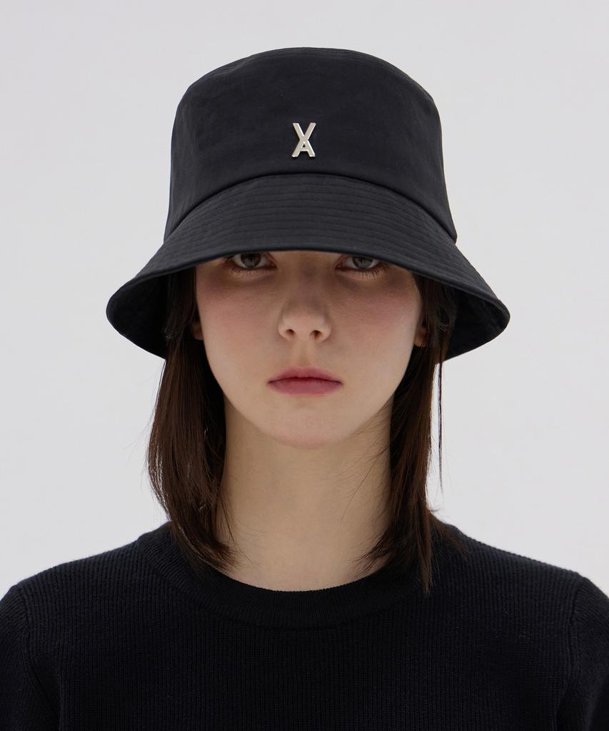 Bajal Va Studded Basic Bucket Hat Black