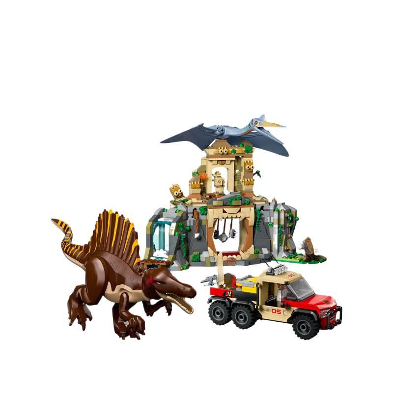 High-Quality World High-Quality Park High-Quality 76976 High-Quality Spinosaurus High-Quality And High-Quality Quetzalcoatlus High-Quality Aerial
