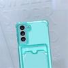 Card Slot Bag Holder Case For Samsung Galaxy S22 Ultra S21 Fe S20 S10 Plus Note 20 10 A72 A52 A42 A32 A22 A12 A13 A33 A53 Cover