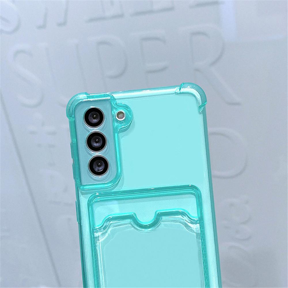 Card Slot Bag Holder Case For Samsung Galaxy S22 Ultra S21 Fe S20 S10 Plus Note 20 10 A72 A52 A42 A32 A22 A12 A13 A33 A53 Cover