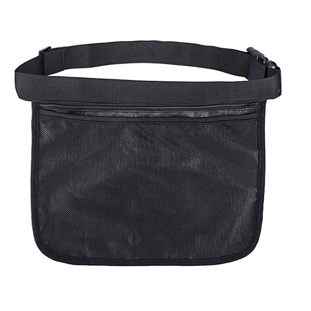 

Portable Multi-Sport Ball Storage Waist Bag Holds 8 Tennis Balls