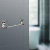 Adjustable Suction Cup Towel Bar Stainless Steel Design for Easy Setup