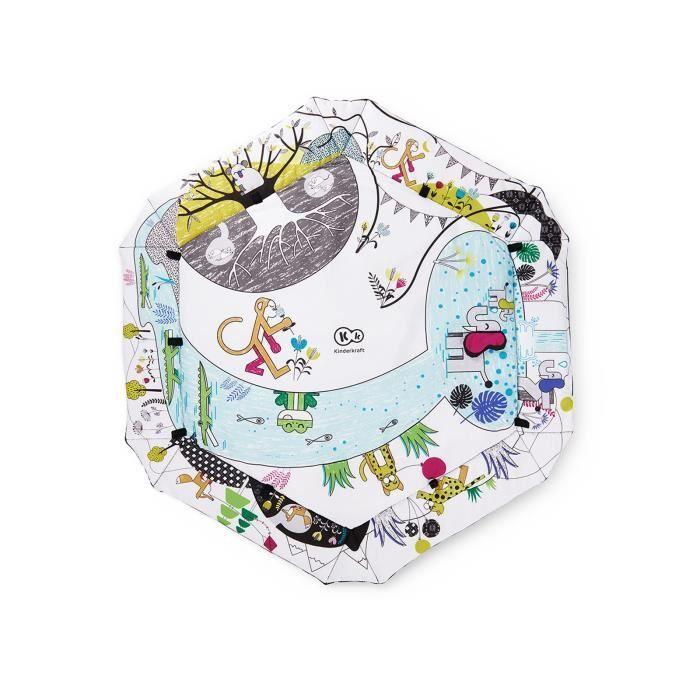 Tapis D'éveil Kinderkraft SMARTPLAY - Fonction Parc - Jouets Inclus - Norme CE EN 71-1