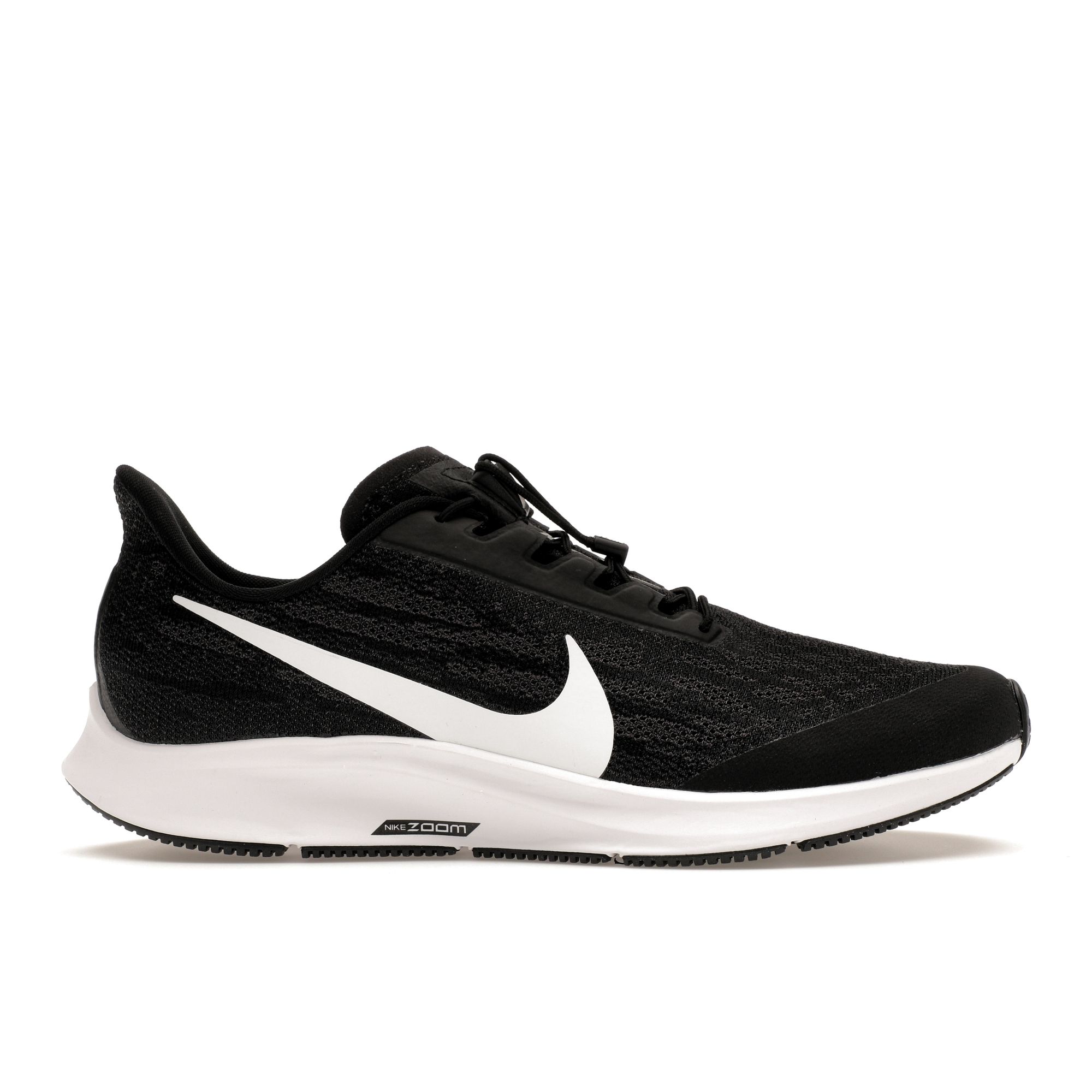 

Nike Air Zoom Pegasus 36 FlyEase Черные мужские кроссовки Громово-серый белый BV0613-001