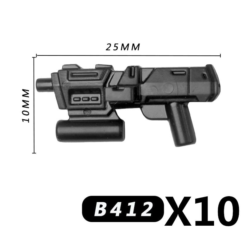 Military Building Blocks MOC Star Movie Characters Solider Figures War Mini Bricks Weapons Accessories Guns Cloak Axe Armor