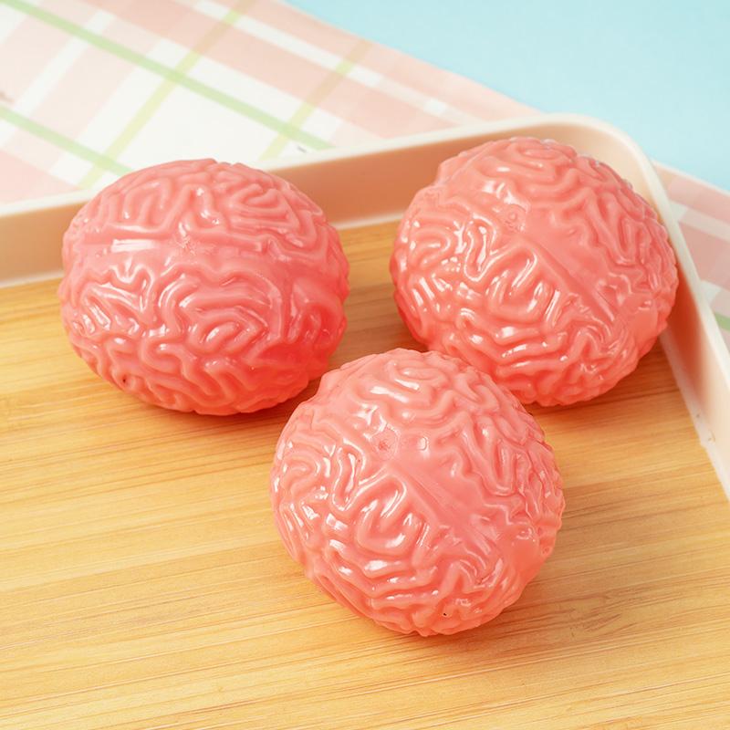 Kreative Simulation Gehirn Squishy Fidget Spielzeug Stressabbau Bälle Weich Dekompression Sensorisches Quetschspielzeug für Büro Klassenzimmer