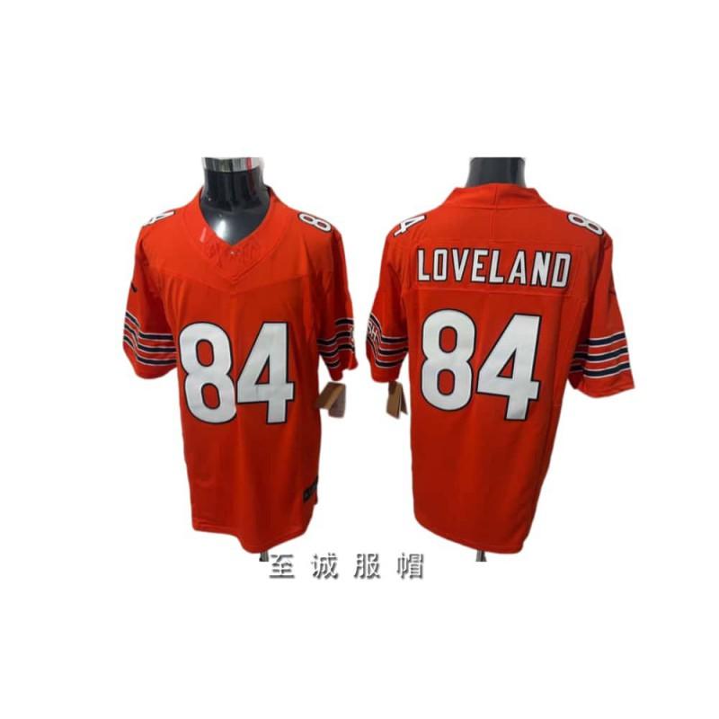 Chicago Bears Jersey de Fútbol Retro Vintage para Hombre Algodón Bordado Mezcla Ropa Deportiva para Aficionados