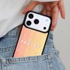 Pink Peaches Peachy Pattern Phone Case for iPhone 17ProMax 12 13 14 15 16e 17 Pro Max Plus Air Cover
