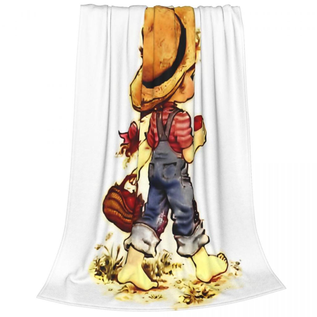 Sarah Kay With Cat Knitted Blankets Flannel Ultra-Soft Throw Blanket for Bed Bedspread