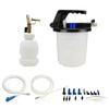  3L Vacuum Brake Bleeder Kit, Pneumatic Brake Fluid &   Bleeding Extractor Tool for Car, Truck, with Adapters, Hoses and 1L Refilling Bottle 