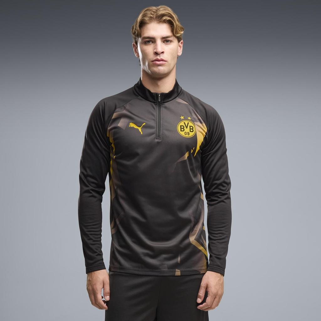 PM Zip Top [Puma] 78634507_BVB 1/4 Black/Faster Yellow_XXL