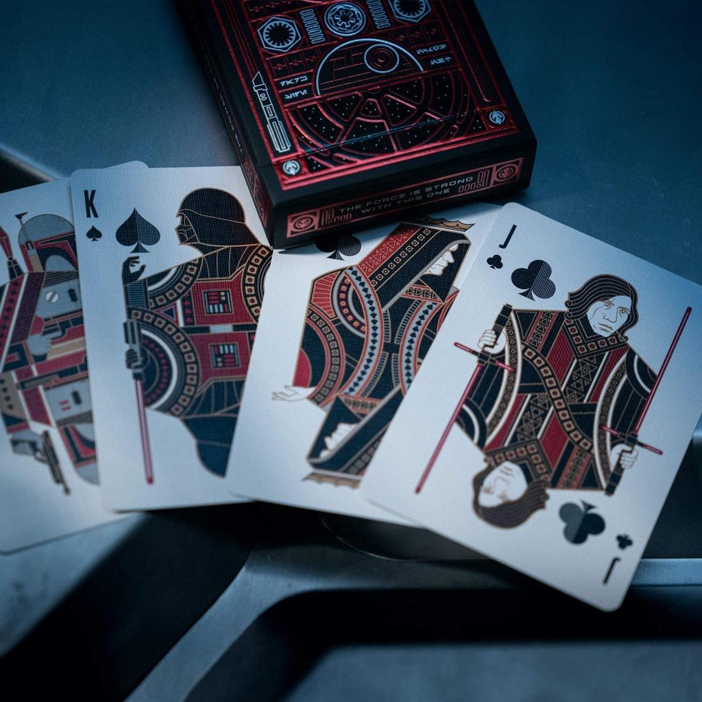 theory11 Star Wars Playing Cards Dark Side - (Red)