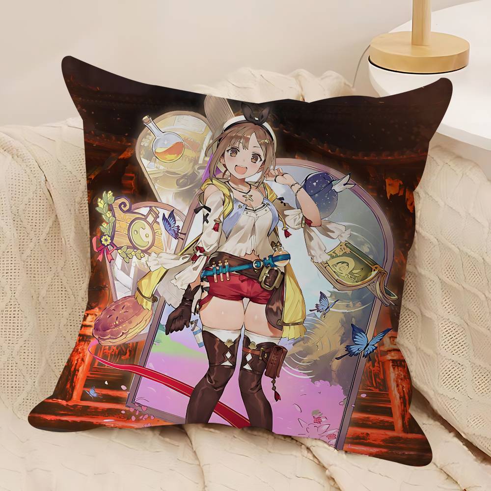 S-Slash Girl E-Endless Run Pillowcase Toon Gift Cushion Cover Bedroom Home Sofa Chair Seat Decor Pillow Case
