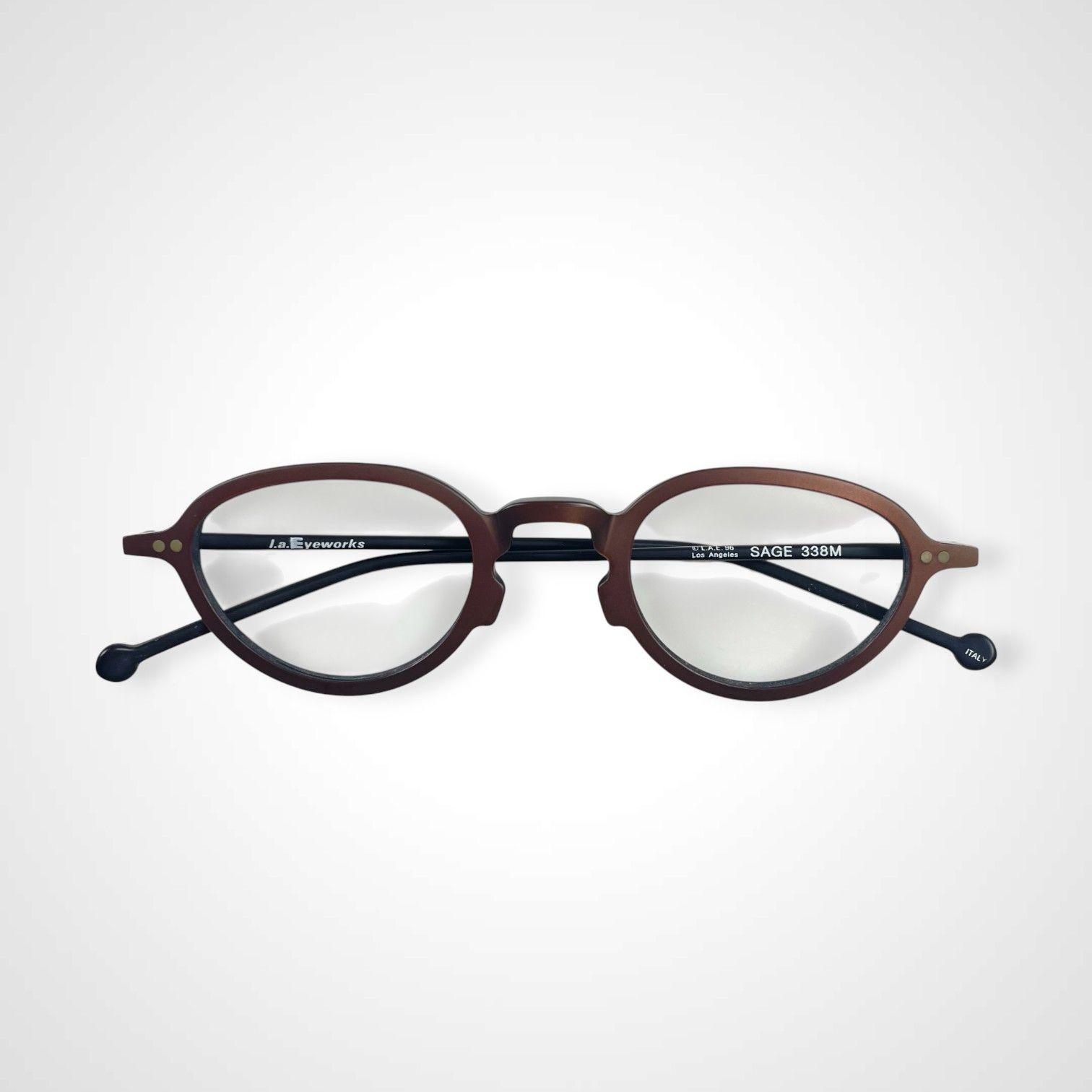Used l.a Eyeworks / Vintage SAGE Design Eyewear No Lenses