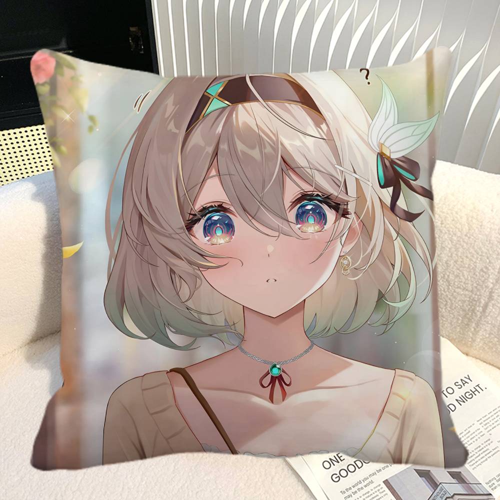 Game Honkai Star Rail Firefly Pillow Case Square Pillow Bedroom Sofa Leisure Comfort Cushion Car Home Decoration