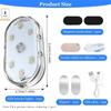 For Land Rover Range Rover USB Charging Touch Night Trunk Light LED Car Interior Reading Light Car Roof Dome Lamp Rechargeable