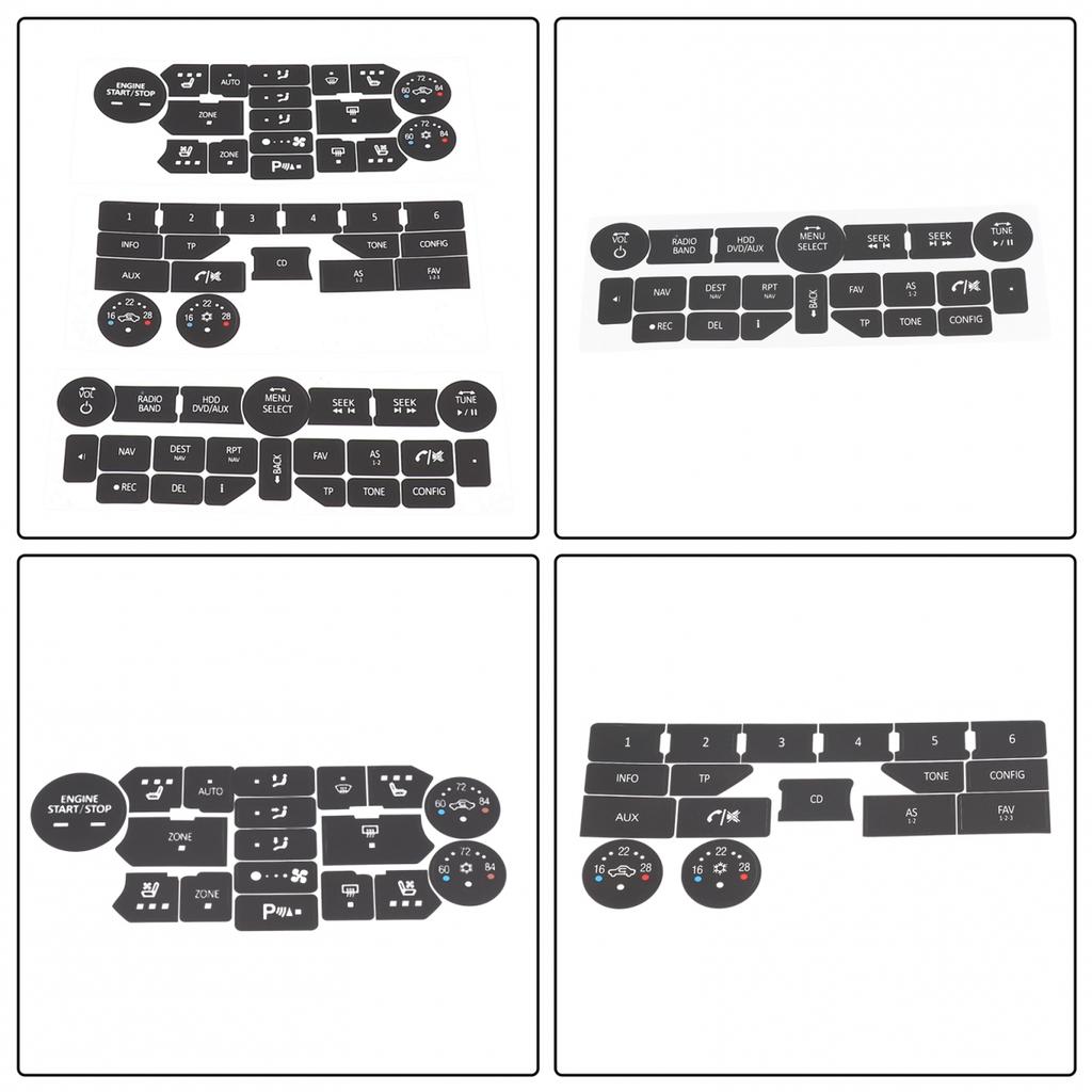 Reparatie Stickers Knop Reparatie Interieur Accessoires