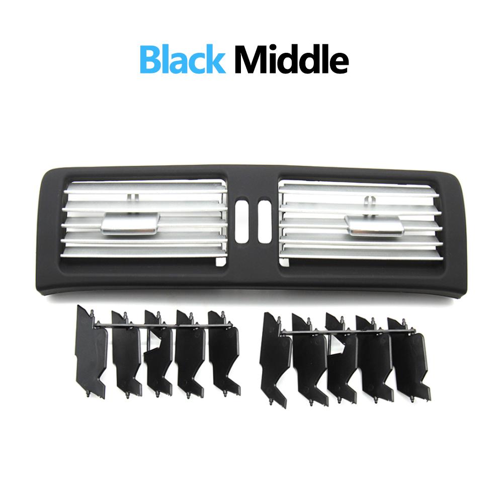 Front Rear Fresh Air Conditioner Chromed AC Vent Outlet Grille Cover For Mercedes Benz W251 2009-2018 R300 R320 R350 R400