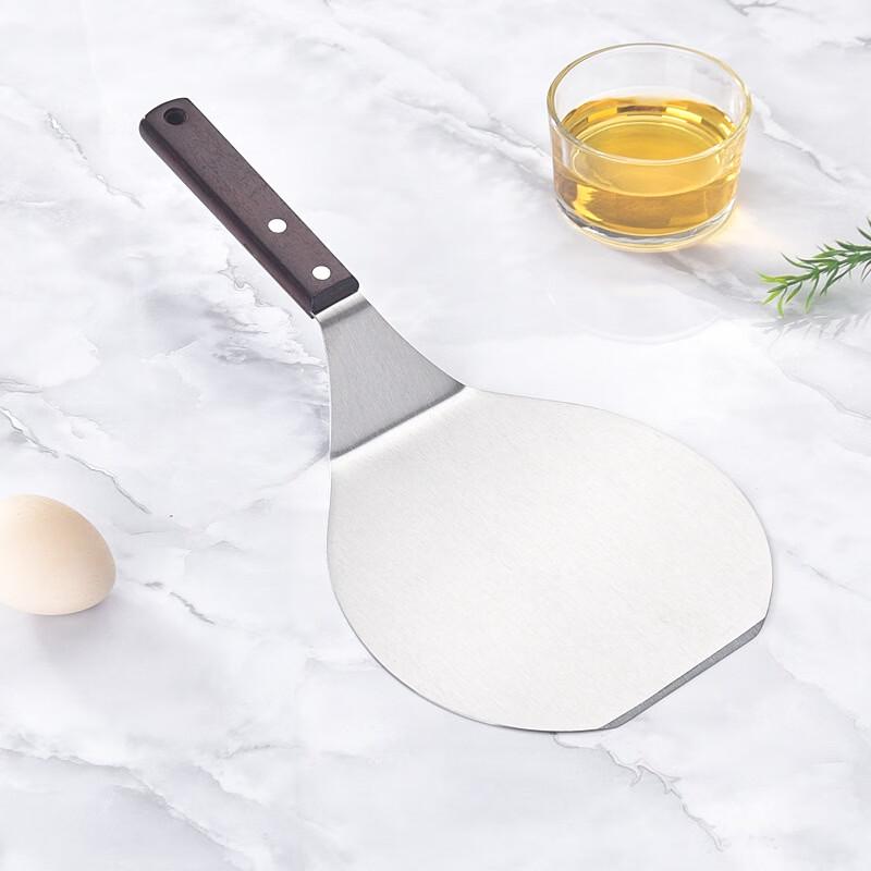 MDNG Stainless Steel Pizza Peel with Wooden Handle
