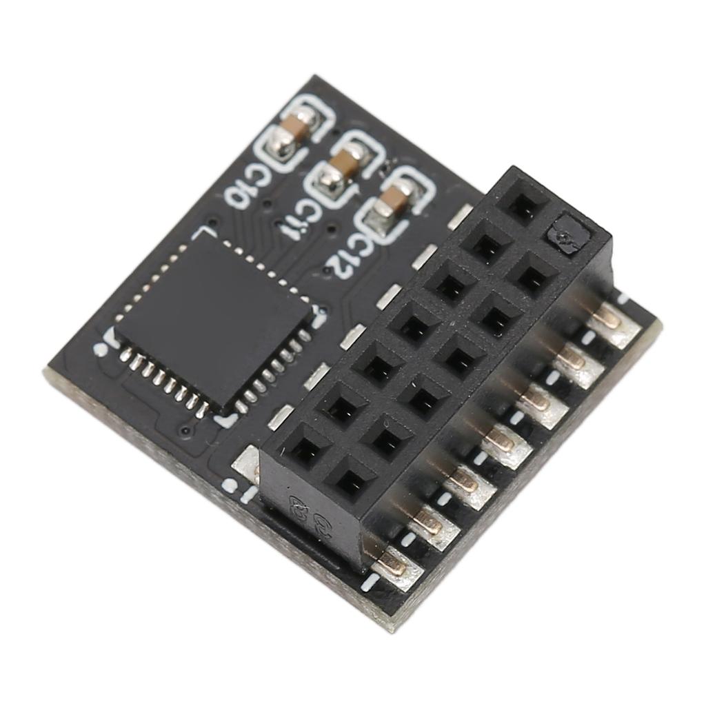 TPM 2.0 Module 14Pin SPI TPM 2.0 Encryption Security Module LPC Interface 14Pin TPM2.0 Module for Windows for ASUS