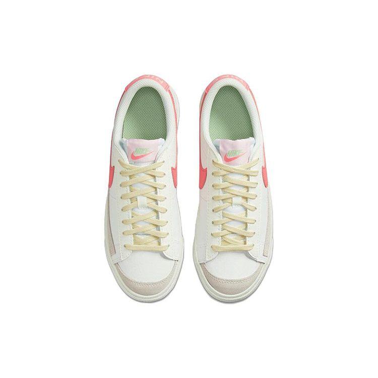 Nike Blazer Low 77 GS White Pink Gaze Kids Sneakers Summit-White Coconut-Milk Pink-Foam DA4074-112