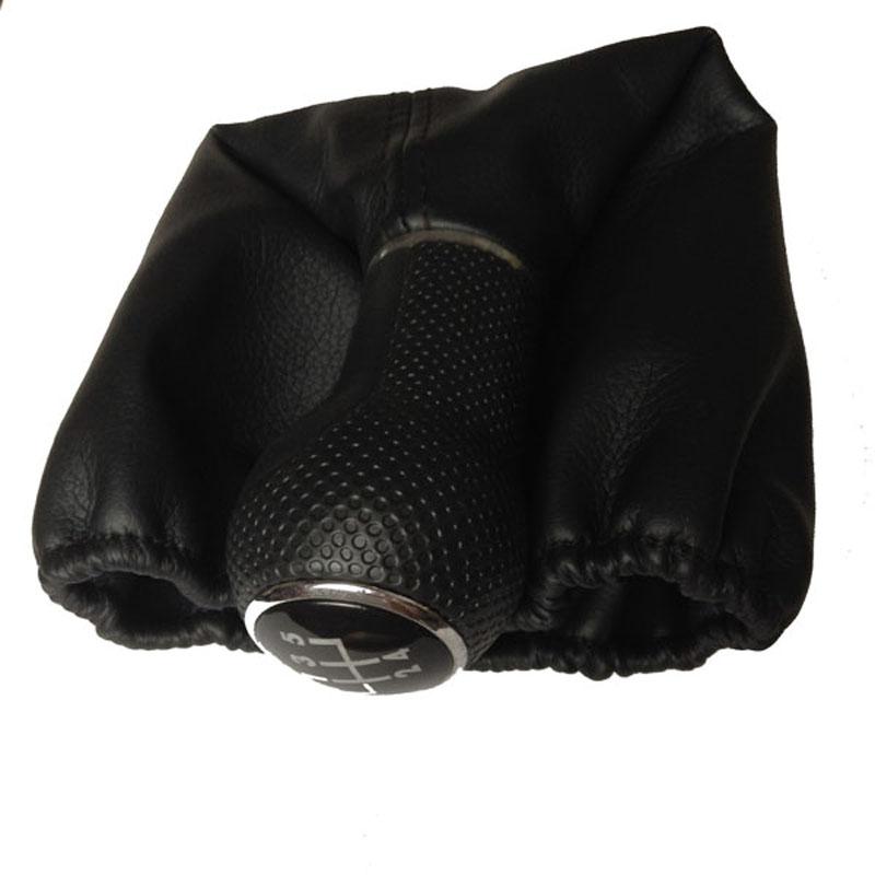 For Volkswagen VW POLO 6N 6N2 Golf 3 MK3 Vento Lupo 1996 1997 1998 1999 2000 2001 5 Speed Car Shift Knob Gear Knob With Leather