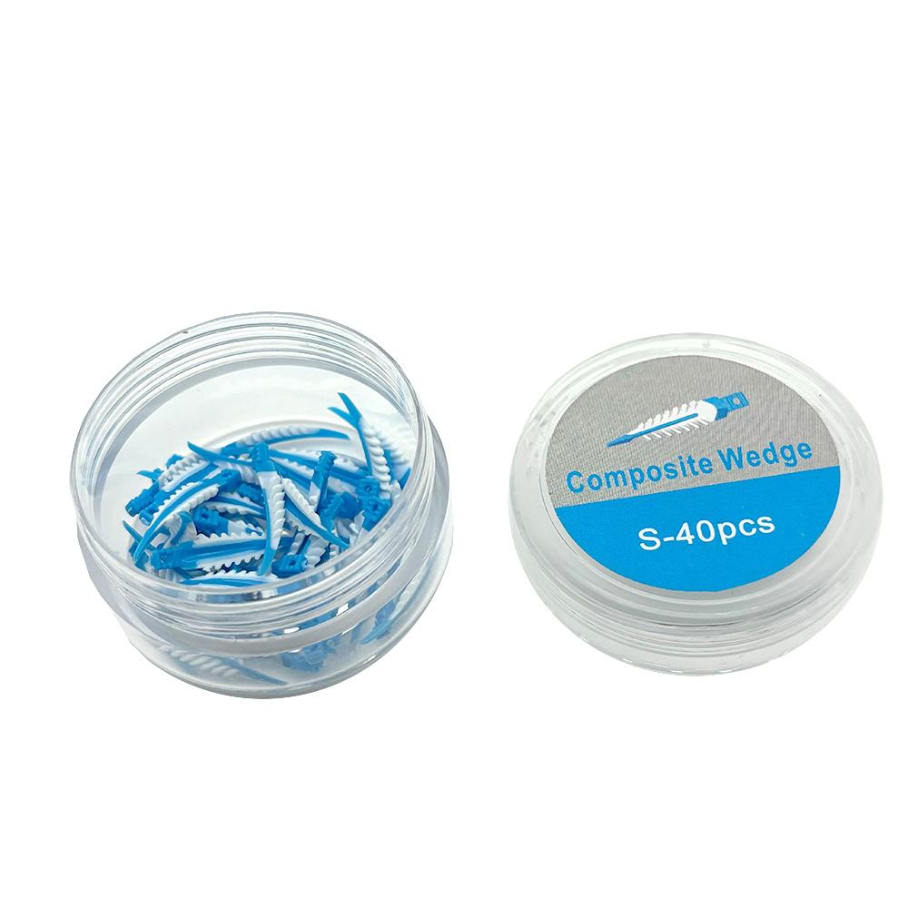Dental Interdental Wedges Sealing Composite Wedges Silicone Suitable Adaptive Dentist Material For Tooth Restoration