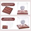 Acrylic Clear Baseball Holder Golf Tennis Billiard Display Storage Box for Cherished Keepsakes