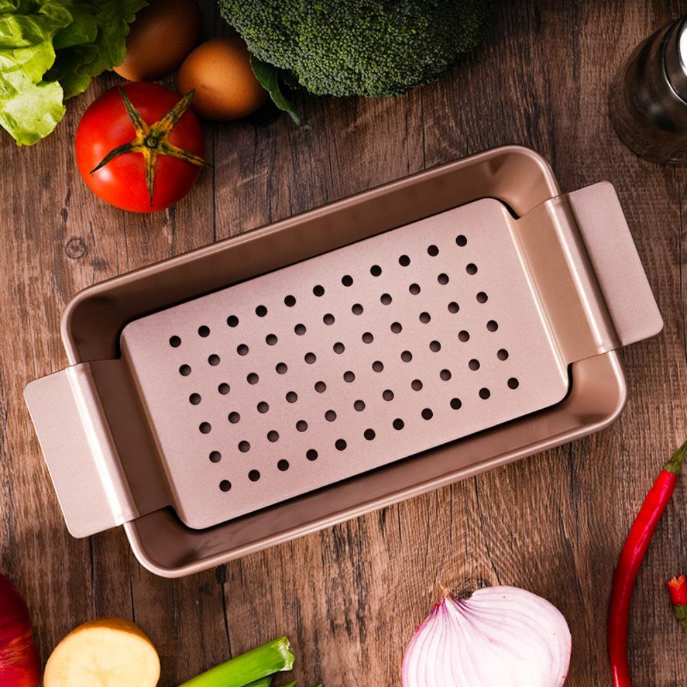 Non Stick Toast Baking Pan Rectangular Bread Mold Baking Mold Meatloaf Pan  Breakfast