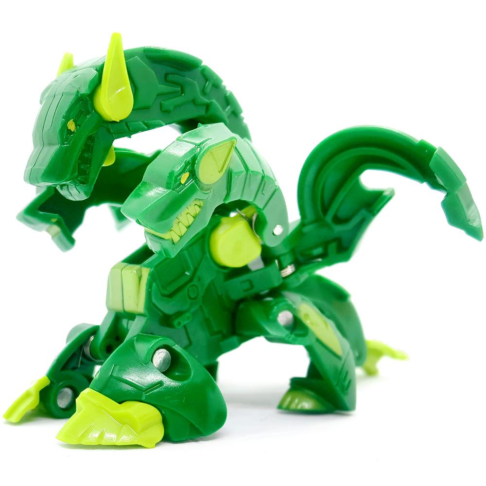 Dark Three Heads Dog 3.8cm Deformed Egg Hyper Dragonoid Battle GameToy