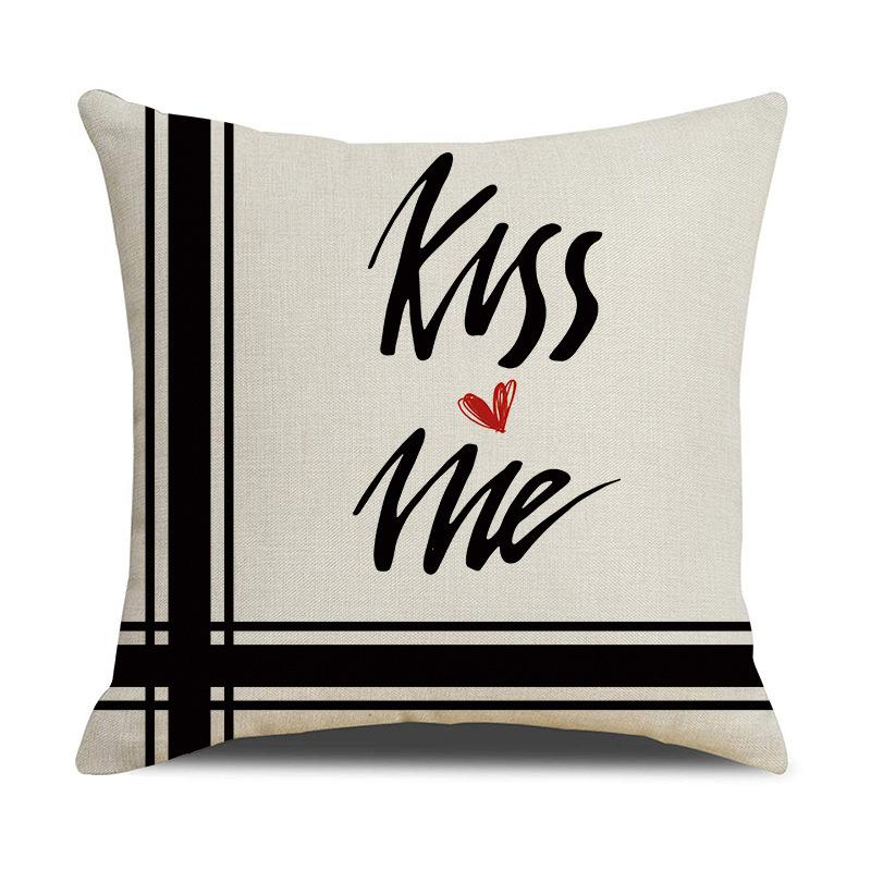 

Valentine s Day Pillow Gift New Love Pillow Case Living Room Decoration Sofa Pillow Pillow 45*45cm