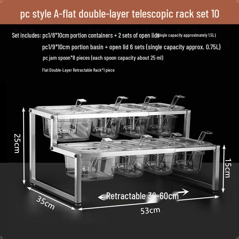 Transparent Acrylic Food Pan with Flip Lid