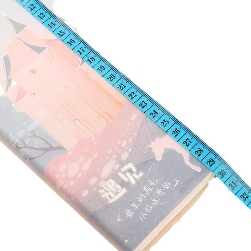 Soft Plastic Tape Measure for Bust, Waist, and Clothing Measurements - Compact Leather Design, Ideal for E-commerce Gifts