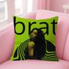 Singer CCharli XCX BRAT  Cushion Cover 30x50 Polyester Sofa Cushions Decorative Throw Pillows Home Decoration Pillowcover