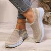 2025Women Walking Shoes Air Cushion Non Slip Orthopedic Shoes Ladies Platform Mules Breathable Wedge Female Sneakers