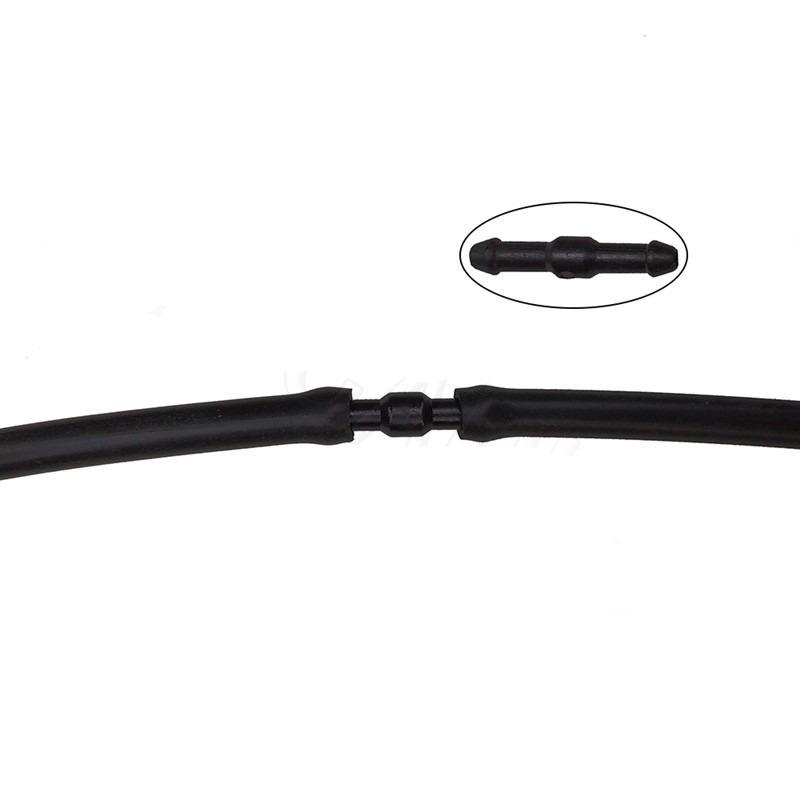 18/36PCS Windscreen Washer Joiner Pipe Connector T Piece Straight 3 Way Y Piece Air Fuel Water Petrol Wiper Washer Nozzle Hose Fuel System Fittings7