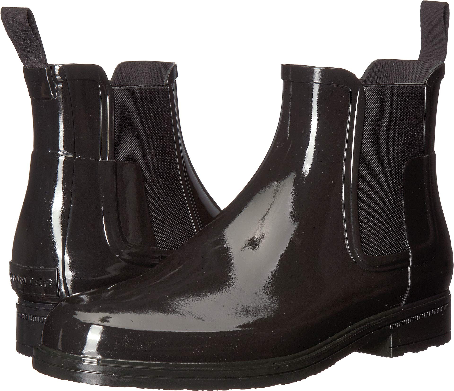

Hunter Original Refined Chelsea Gloss Rain 25cm Men s Boots, Black, чёрный