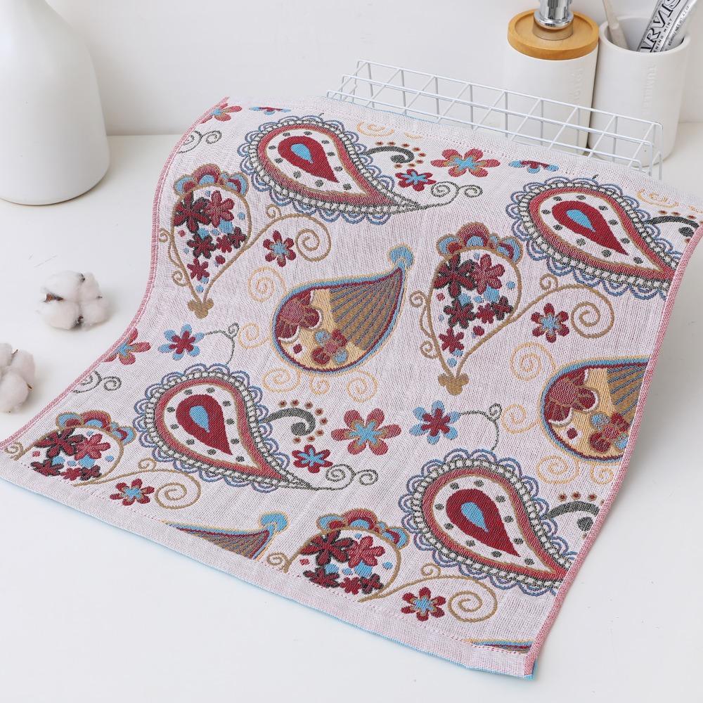 37x40cm Large Hand Towel Quick Dry Tea Towel High Quality Pure Cotton Dish Cloth  Home Restaurant
