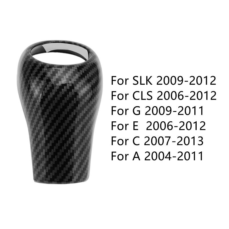 

Наклейки на ручку переключения передач автомобиля в стиле углеродного волокна для Mercedes Benz W204 W212 ACEG GLS Class, автомобильные аксессуары