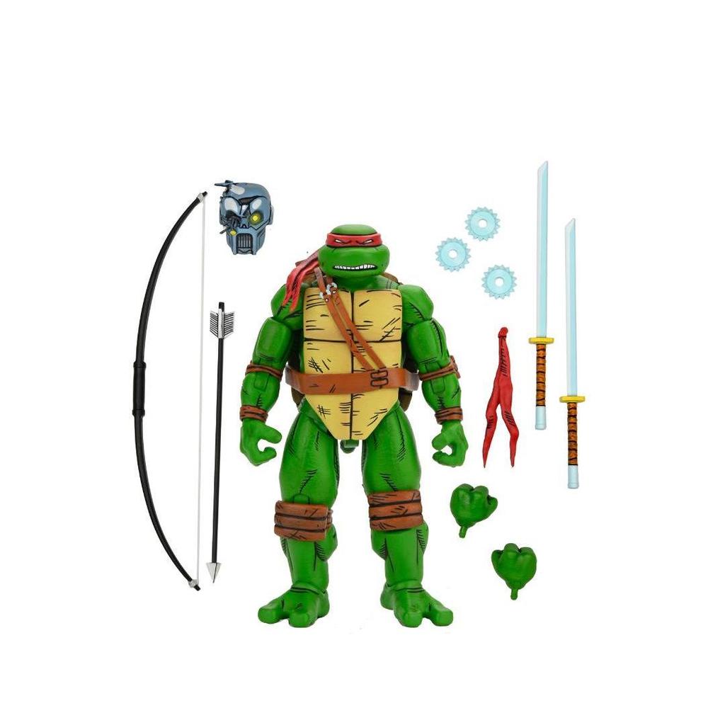 NECA Teenage Mutant Ninja Turtles 7-Inch Articulated Movie Figures - Comic Version (4 Types) 'Return To New York' Edition