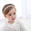 Korean-Style Newborn Headbands Set - Cute Floral Princess Hair Hoop for Baby Girls, Soft & Comfortable, Perfect for Photo Shoots